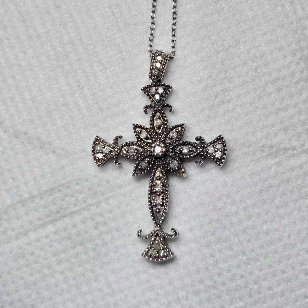 Vintage Cross Necklace